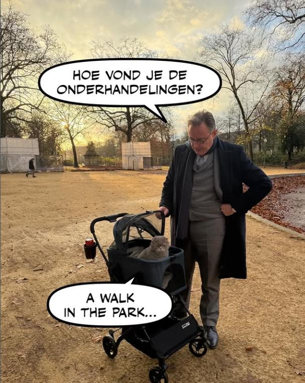 După Larry, a venit rândul lui Maximus. Și premierul belgian are un motan, aproape la fel de popular ca el pe Instagram 1031046