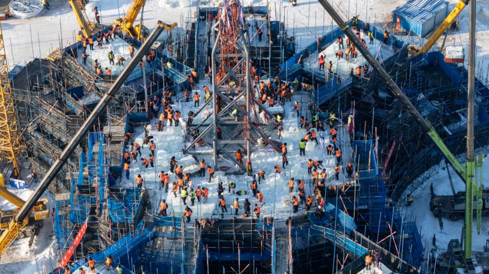 Cel mai mare parc tematic de iarnă din lume se deschide în China, pe o suprafață record de 1,2 milioane de metri pătraţi 1031382