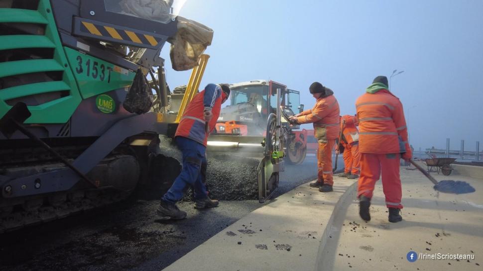 Un nou tronson din Autostrada Moldovei se deschide circulației. Imagini de pe șantier, se fac ultimele lucrări 1031552
