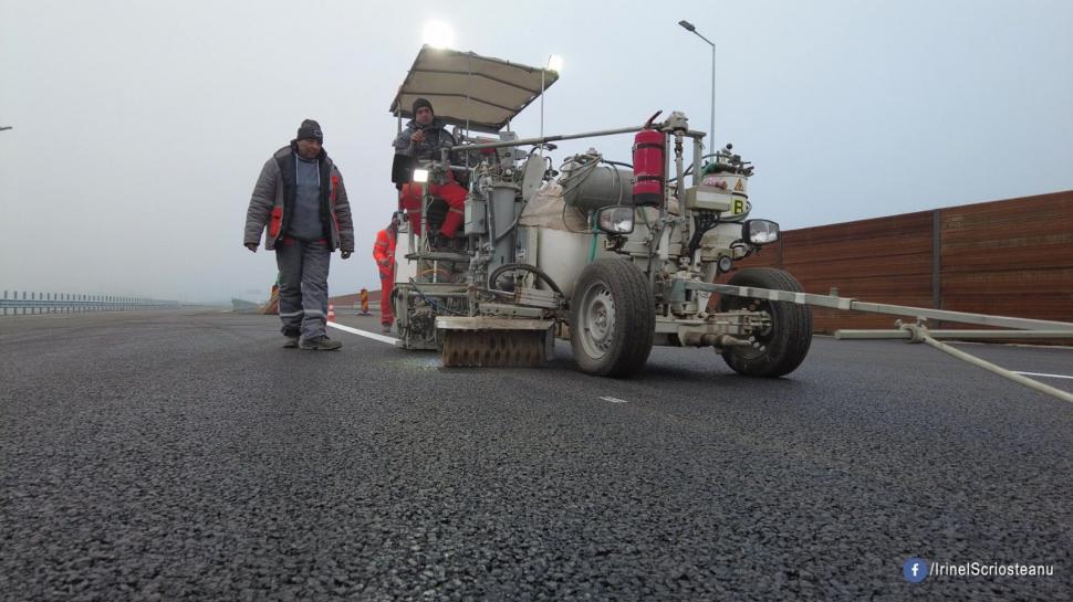 Un nou tronson din Autostrada Moldovei se deschide circulației. Imagini de pe șantier, se fac ultimele lucrări 1031554