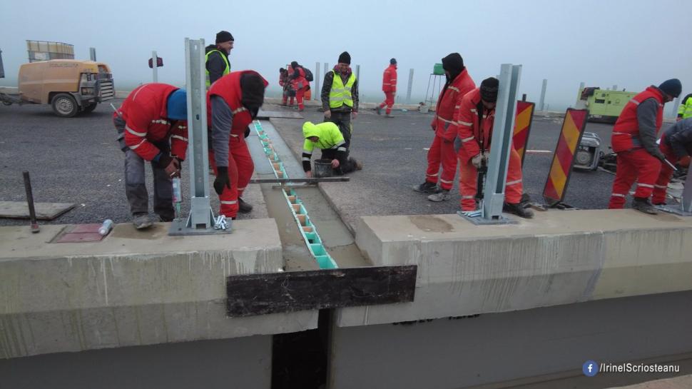Un nou tronson din Autostrada Moldovei se deschide circulației. Imagini de pe șantier, se fac ultimele lucrări 1031556