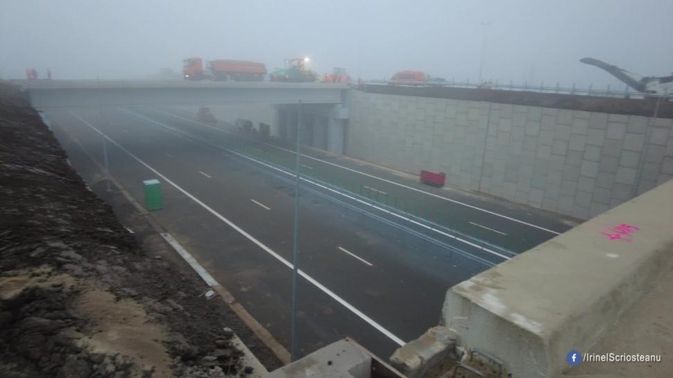 Un nou tronson din Autostrada Moldovei se deschide circulației. Imagini de pe șantier, se fac ultimele lucrări 1031558