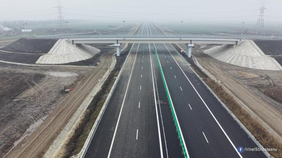 Un nou tronson din Autostrada Moldovei se deschide circulației. Imagini de pe șantier, se fac ultimele lucrări 1031572
