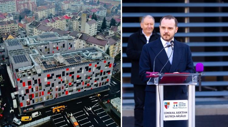 Ministrul Sănătăţii: Primul corp nou de spital judeţean construit în România după 1989 este finalizat prin PNRR, la Bistriţa 1032786