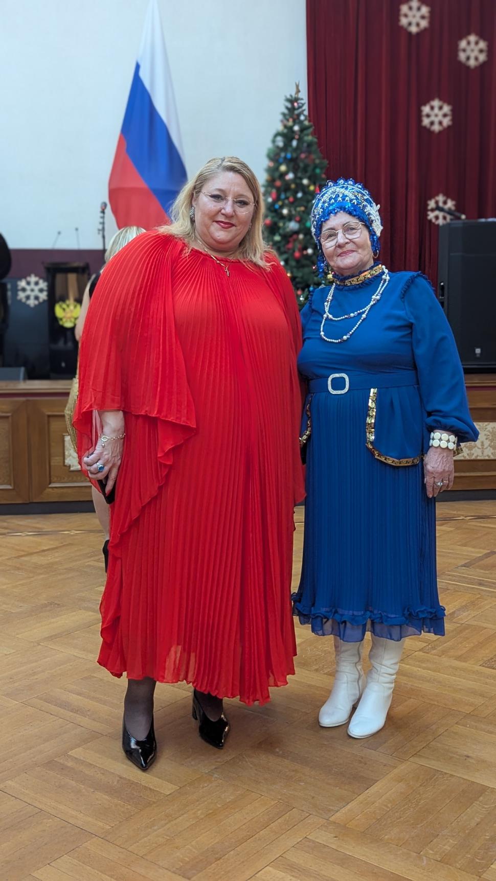 Diana Șoșoacă a mers, din nou, la Ambasada Rusiei, la recepția de Crăciun 1032979