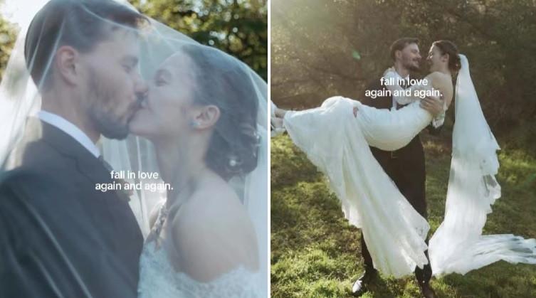 O mireasă fără machiaj a devenit virală după ce a publicat poze din ziua nunții. Motivul surprinzător pentru care a ales naturalețea 1032423