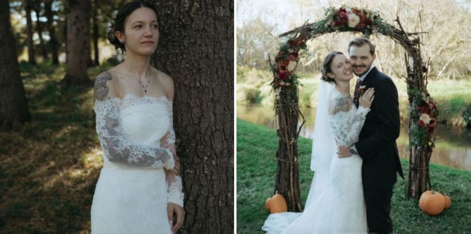 O mireasă fără machiaj a devenit virală după ce a publicat poze din ziua nunții. Motivul surprinzător pentru care a ales naturalețea 1032994