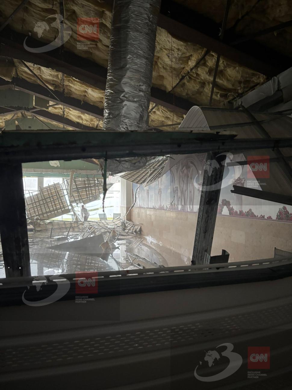 Imagini exclusive cu dezastrul de la hotelul de lux din Sibiu, unde tavanul s-a prăbușit peste turiști 1033592