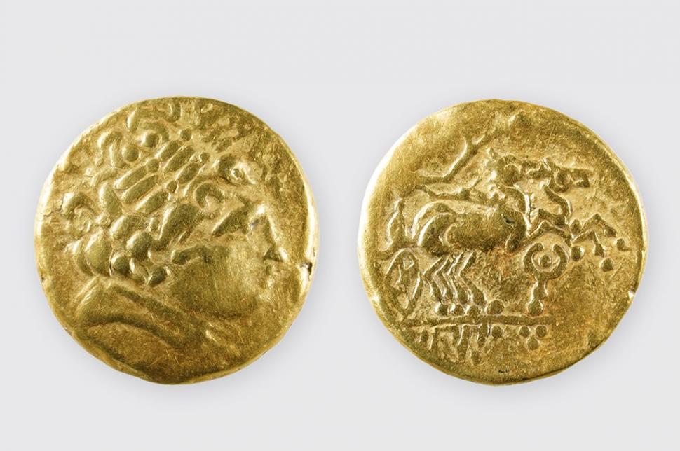 Monede celtice de aur, vechi de 2.300 de ani, au fost descoperite într-o mlaștină din Elveția 1033358