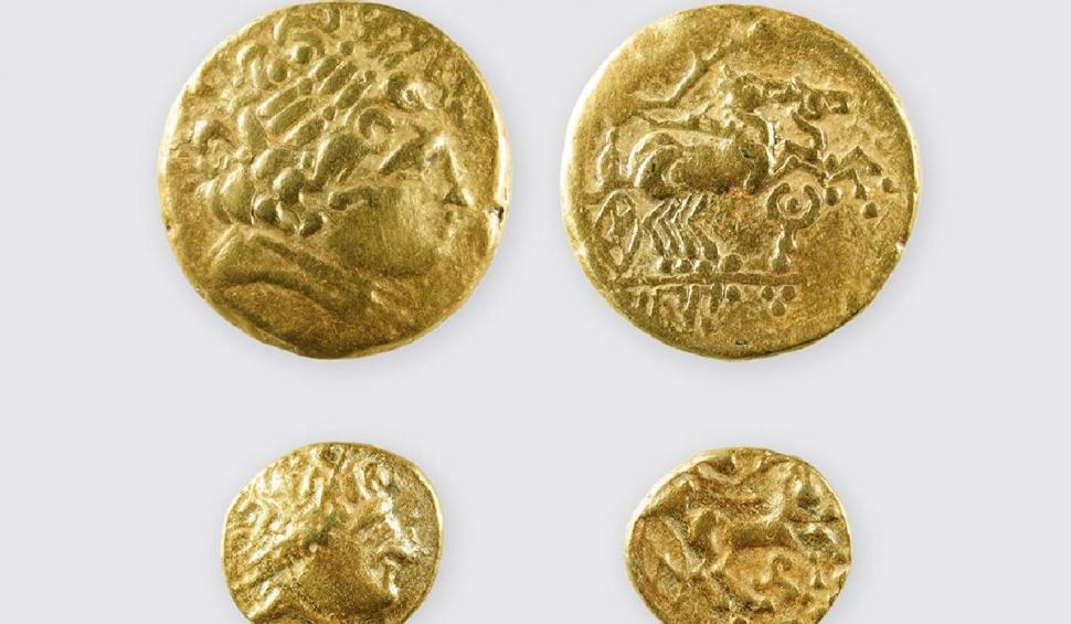 Monede celtice de aur, vechi de 2.300 de ani, au fost descoperite într-o mlaștină din Elveția 1033361