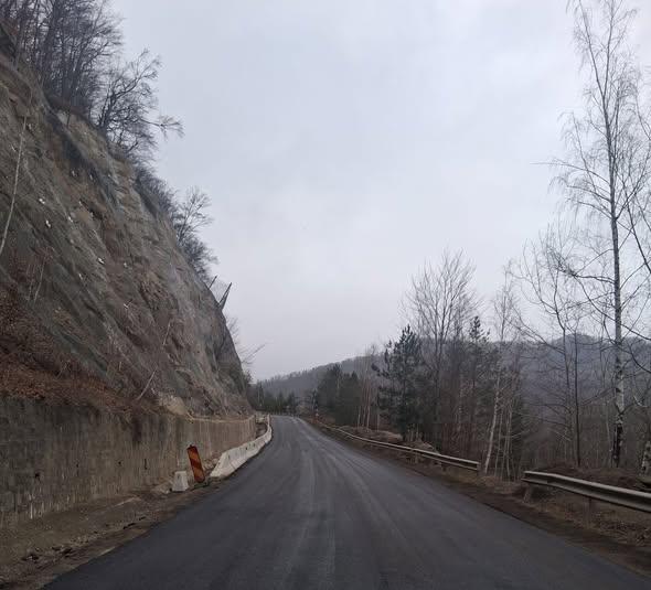 CNAIR: Circulație fără restricții pe DN 10, la Siriu, după finalizarea lucrărilor de consolidare a versantului 1033727