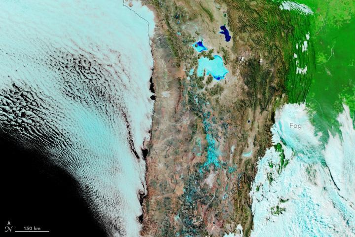 A nins în unul dintre cele mai aride locuri de pe Pământ. Un telescop uriaş a fost oprit. Imagini spectaculoase publicate de NASA 1033806