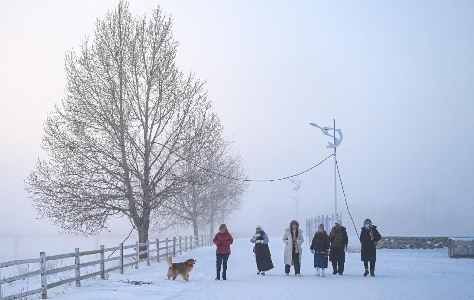 Orașul în care temperatura a scăzut până la -45 de grade Celsius vineri dimineață 1034110