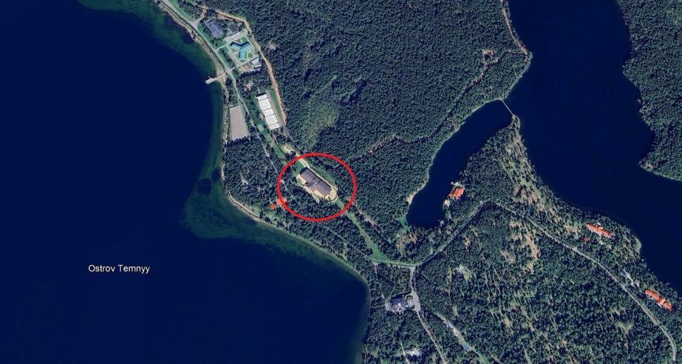 Cum arată palatul lui Putin din Novgorod despre care Rusia susține că ar fi fost atacat de Ucraina. Imagini din satelit 1034758