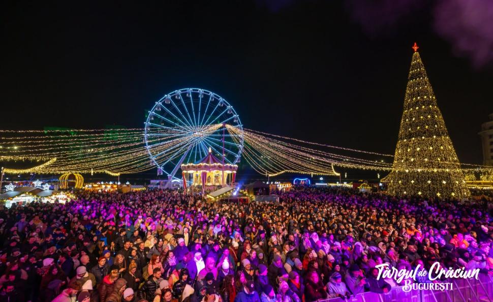 Târgurile de Crăciun 2025 din București s-au închis. Număr record de vizitatori: peste 1,5 milioane. Cum au arătat decorațiunile 1034822