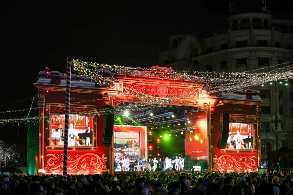 Târgurile de Crăciun 2025 din București s-au închis. Număr record de vizitatori: peste 1,5 milioane. Cum au arătat decorațiunile 1034825