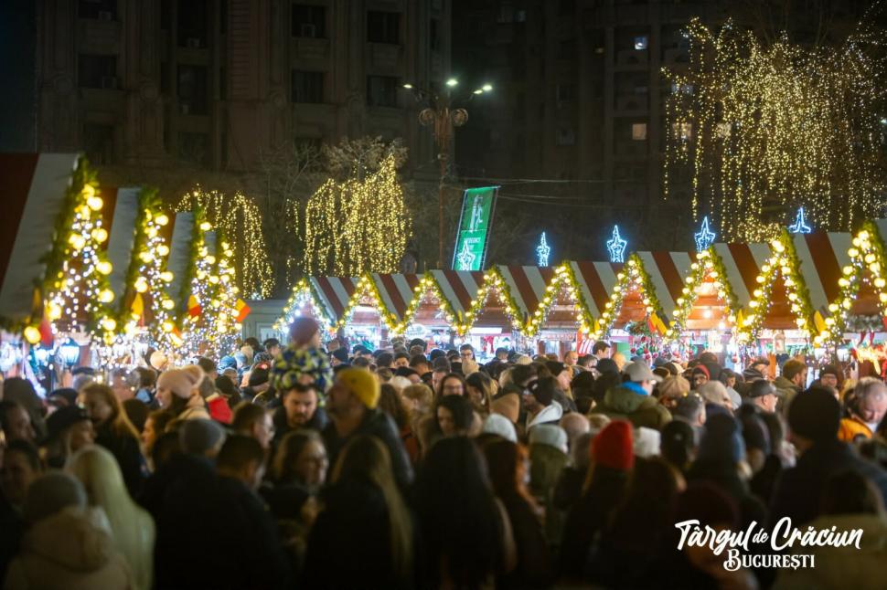 Târgurile de Crăciun 2025 din București s-au închis. Număr record de vizitatori: peste 1,5 milioane. Cum au arătat decorațiunile 1034829