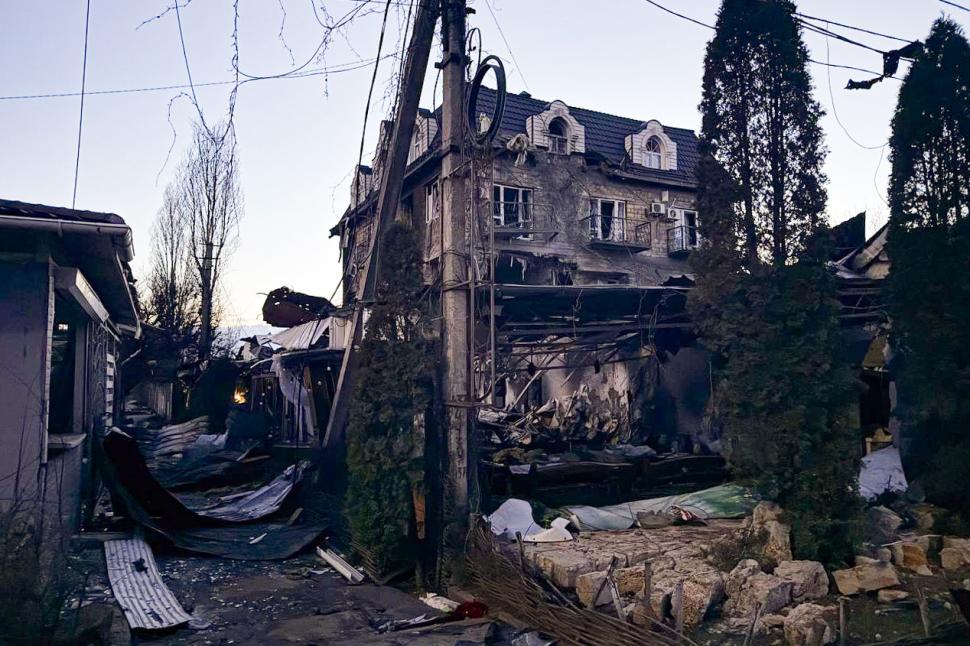 Rusia acuză Ucraina că a ucis 24 de oameni de Anul Nou într-un atac cu drone incendiare în Hersonul ocupat 1035354