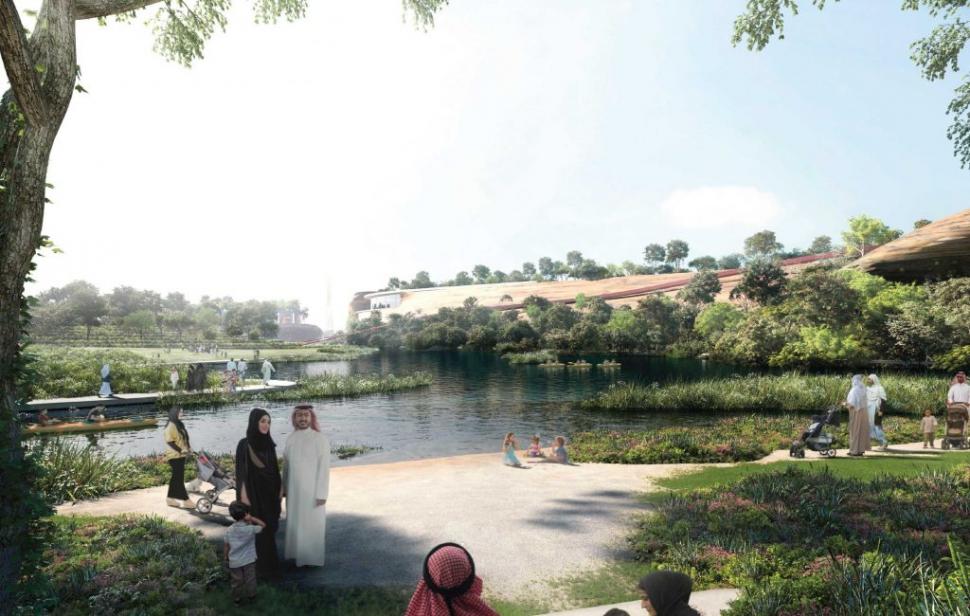 Cel mai mare parc urban din lume va fi în țara cu cel mai mare deșert de nisip continuu de pe Pământ. Cum va arăta grădina uriașă  1035660