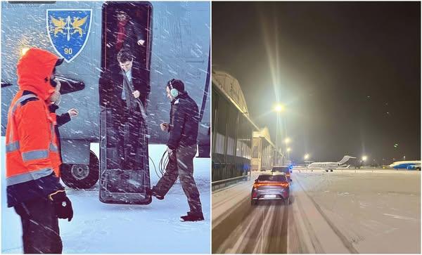 Avionul Spartan cu Nicușor Dan a aterizat la Baza 90, după ce Președintele a rămas blocat aproape 24 de ore în Paris 1036280