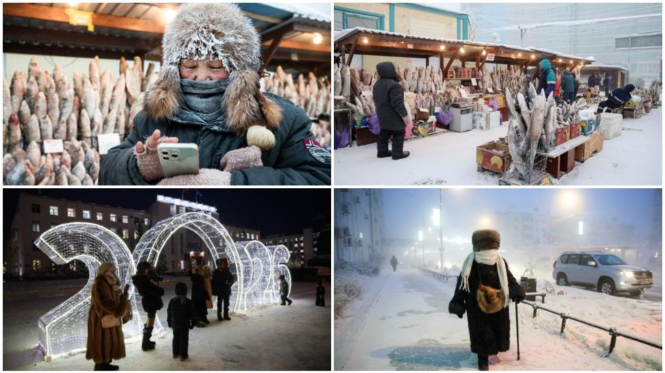 Cum se trăiește în cel mai geros oraș din lume, unde - 40 de grade este temperatura normală. O femeie arată ce face când iese din casă 1037927