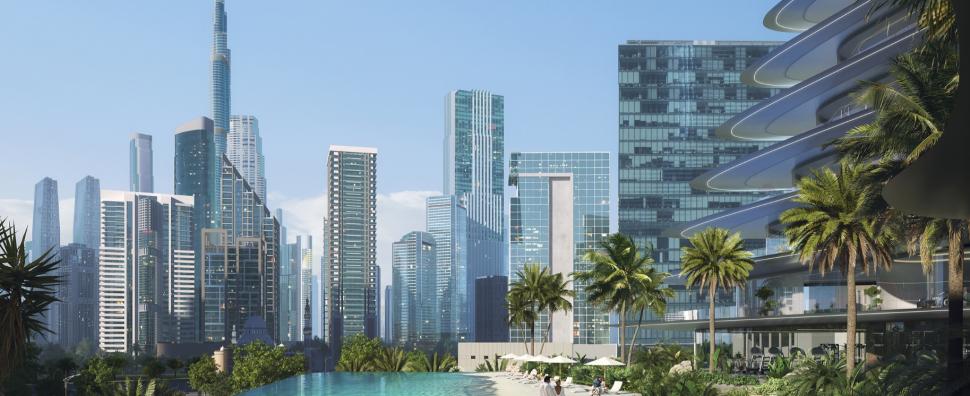 Producătorii de mașini de lux construiesc acum zgârie-nori. În turnul Bugatti din Dubai, miliardarii își parchează limuzinele în casă 1037756