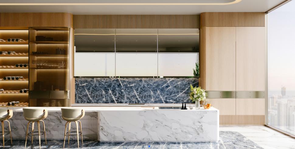 Producătorii de mașini de lux construiesc acum zgârie-nori. În turnul Bugatti din Dubai, miliardarii își parchează limuzinele în casă 1037762