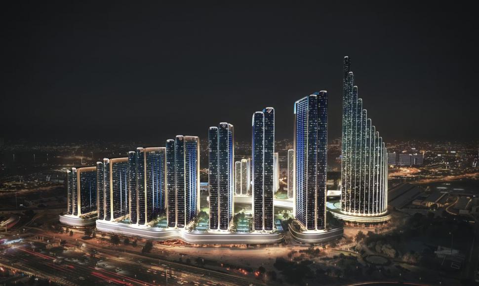 Primul „oraș Mercedes-Benz” din lume va fi construit în Dubai. Cum va arăta blocul zgârie-nori Vision Iconic înconjurat de 11 turnuri 1038818