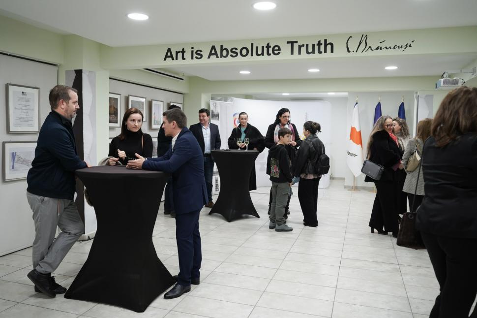 Primul eveniment al Anului Internațional Brâncuși a avut loc la Nicosia în Cipru de Ziua Culturii Naționale 1039118