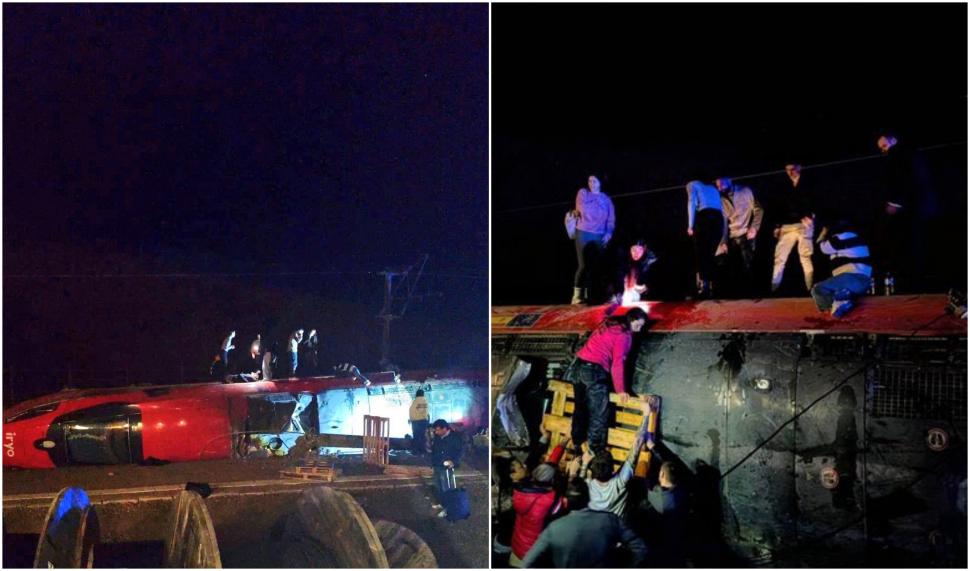 Tragedia feroviară din Spania: cel puțin 39 de morți și peste 170 de răniţi. Supravieţuitorii sunt căutaţi de salvatori și câini 1039238