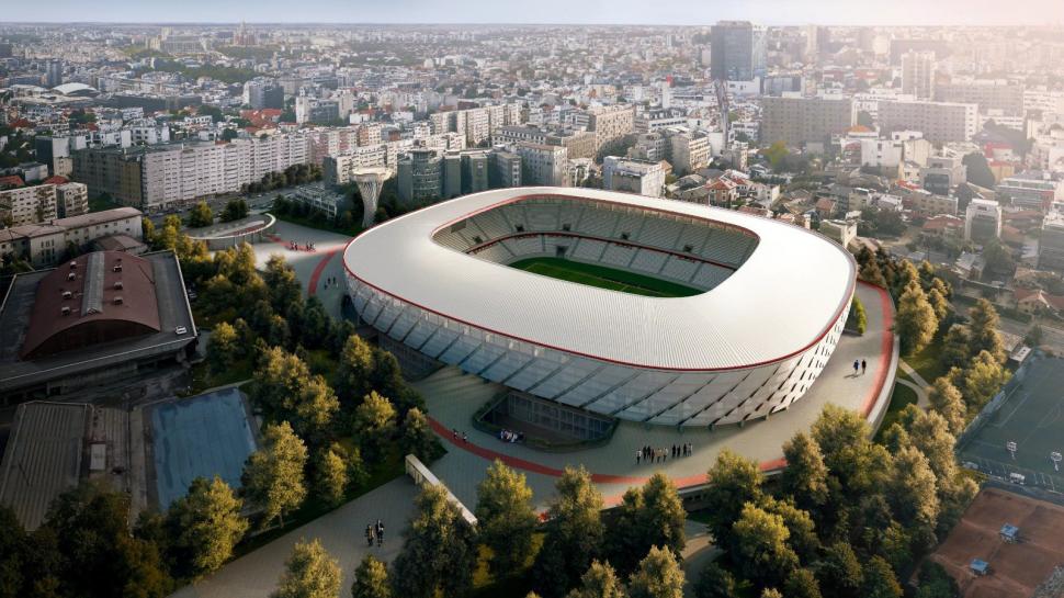 Au început lucrările la noul stadion Dinamo din București. Cum ar trebui să arate arena și parcul sportiv când vor fi gata 1039399