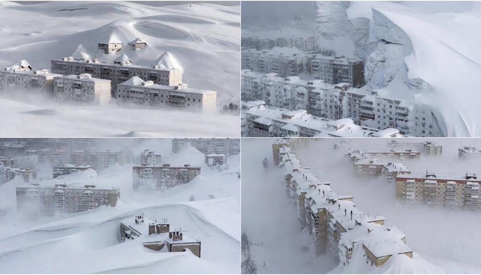 Da, zăpada chiar a îngropat Peninsula Kamceatka din Rusia. Dar asta nu înseamnă că trebuie să credeți imaginile generate de AI 1039900