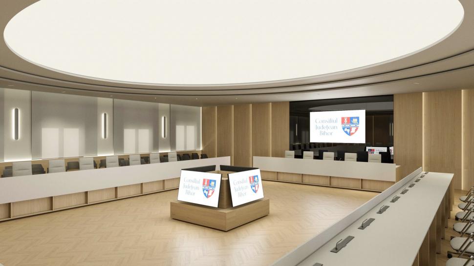 Consiliul Județean Bihor cumpără mobilă de două milioane de lei. Este condus de un liberal, viceprimar în două mandate sub Ilie Bolojan 1041374