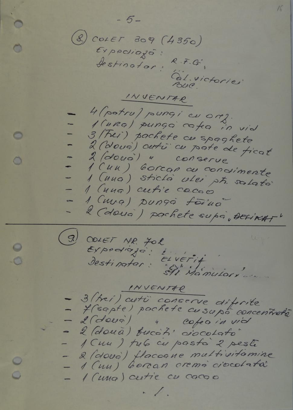 CNSAS: Ce fura Securitatea comunistă din coletele românilor. „Brontozauri de jucărie, chiloți de damă și gumă de mestecat” 1041638