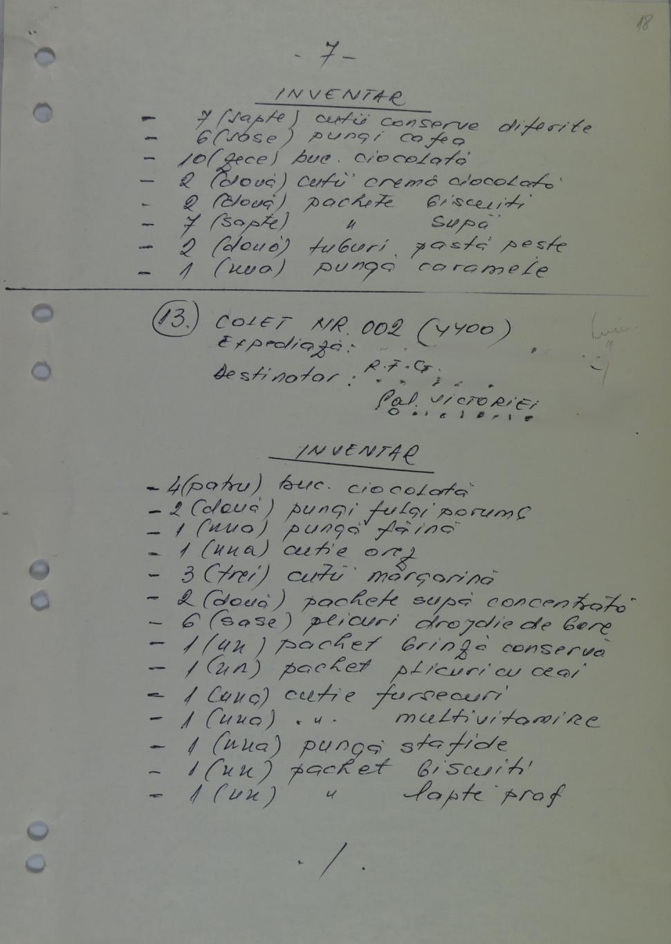 CNSAS: Ce fura Securitatea comunistă din coletele românilor. „Brontozauri de jucărie, chiloți de damă și gumă de mestecat” 1041640