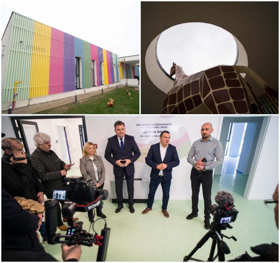 Cseke Attila a inaugurat o creşă construită la Lugoj: Acum sunt 3.220 de noi locuri în creșe, din totalul de 4.500 asumate în PNRR 1042573