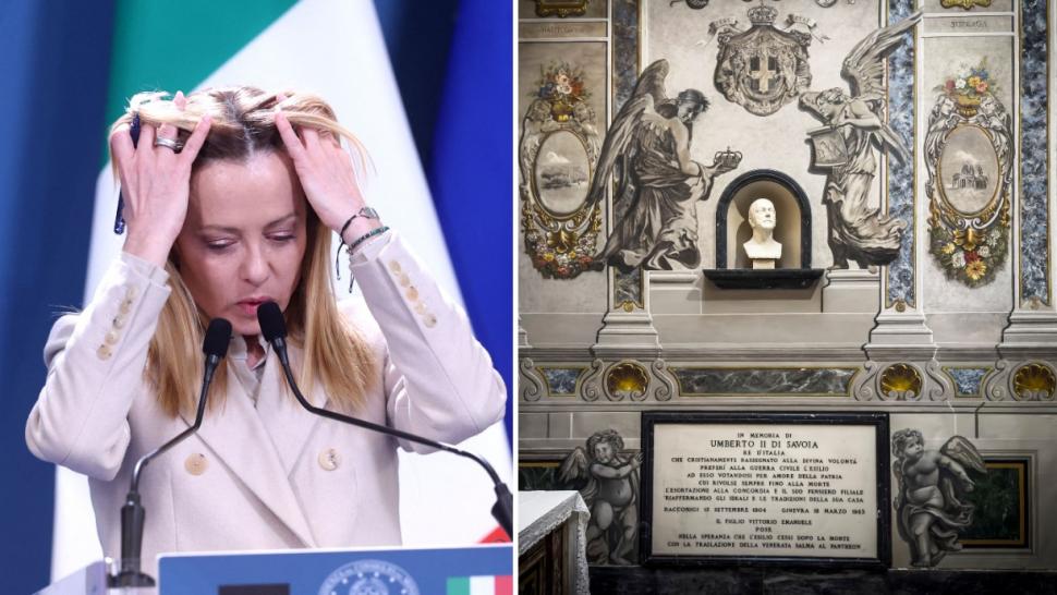 Giorgia Meloni a apărut ca înger într-o frescă restaurată în Italia și a provocat un scandal uriaș. Reacția premierului 1042595