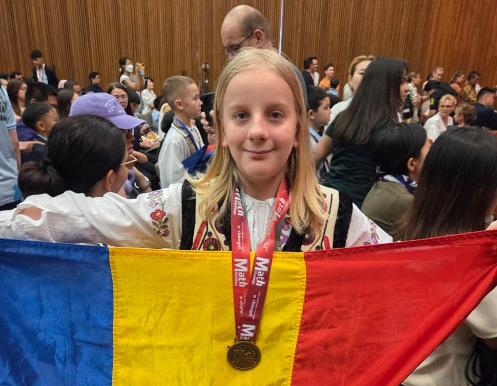 Un elev din Caracal a luat aurul la un concurs internațional de matematică în Thailanda. În 2025, a fost, de asemenea, dublu medaliat 1042691