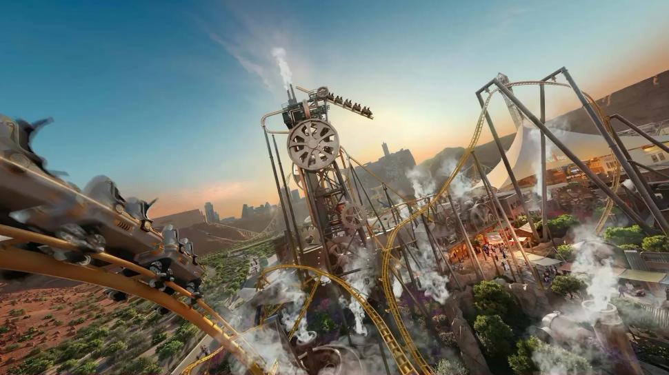 Arabia Saudită a deschis un parc de distracții record: Six Flags Qiddiya City are cel mai lung și cel mai înalt roller coaster din lume 1043156