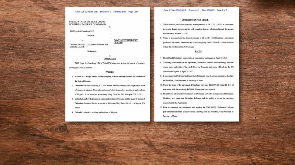 DOCUMENT. Câți bani a plătit Simion pentru lobby, în încercarea de a ajunge la Trump. Acum cere despăgubiri de milioane de dolari 1043749