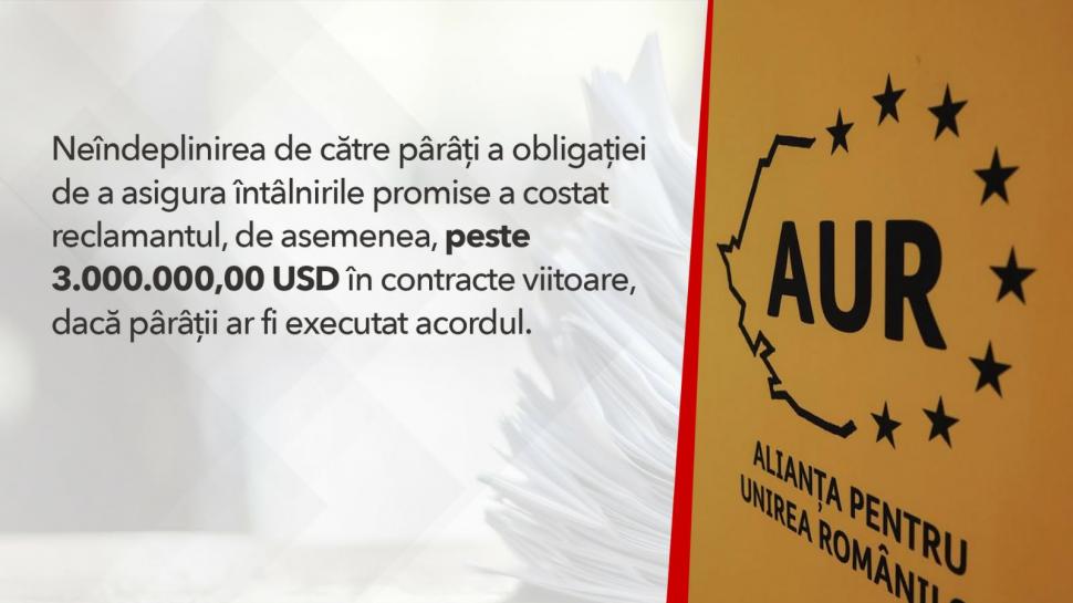 DOCUMENT. Câți bani a plătit Simion pentru lobby, în încercarea de a ajunge la Trump. Acum cere despăgubiri de milioane de dolari 1043753