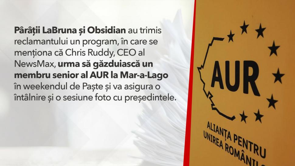 DOCUMENT. Câți bani a plătit Simion pentru lobby, în încercarea de a ajunge la Trump. Acum cere despăgubiri de milioane de dolari 1043763