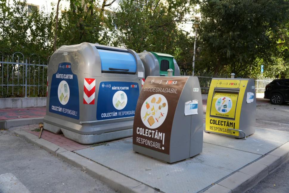 Sectorul 3, lider în colectarea selectivă: Creștere de aproape 4 ori a deșeurilor reciclabile colectate în doar șase luni 1043612