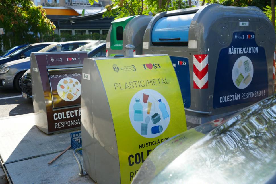 Sectorul 3, lider în colectarea selectivă: Creștere de aproape 4 ori a deșeurilor reciclabile colectate în doar șase luni 1043613