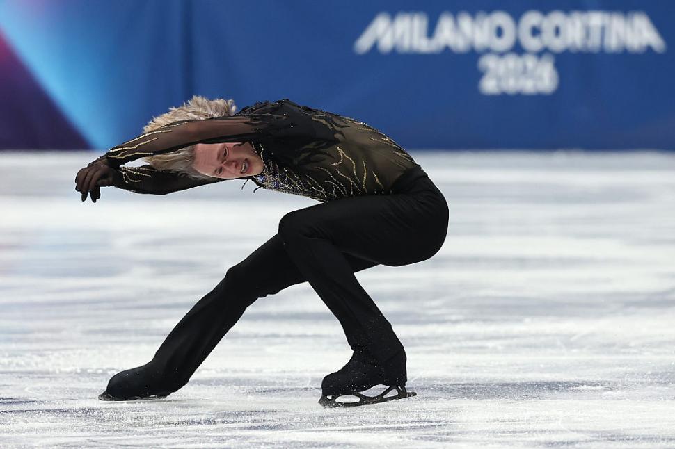 VIDEO Senzație la JO 2026. Patinatorul american Ilia Malinin a executat un exercițiu interzis 50 de ani, pentru că este prea periculos 1044625