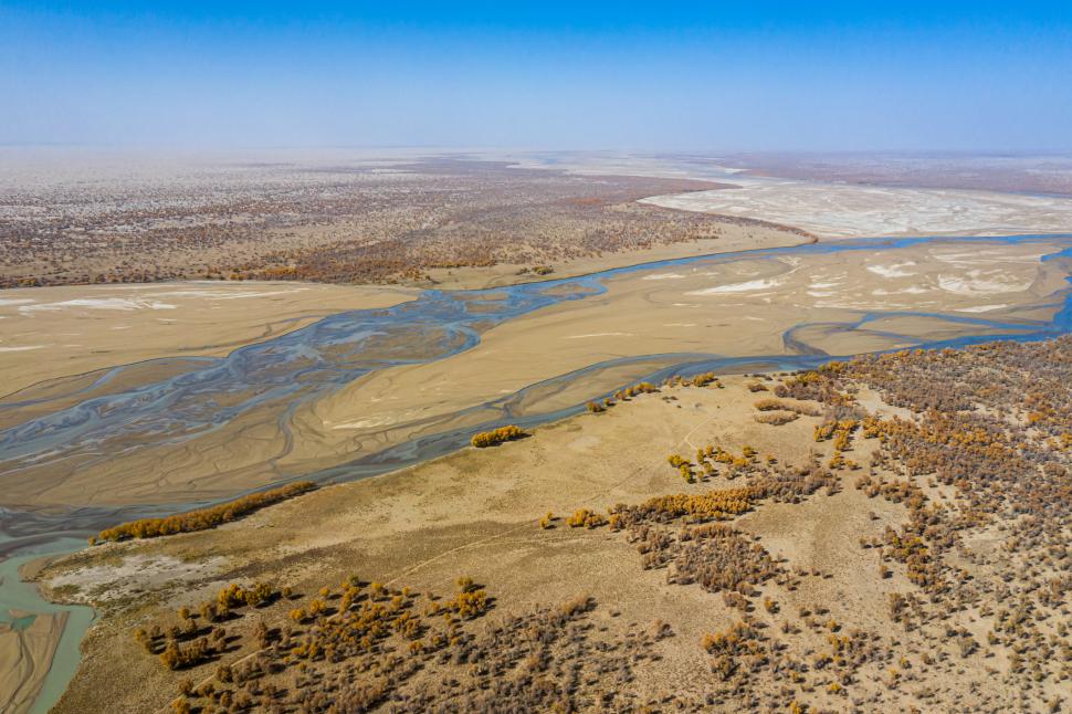 Marele Zid Verde. China a transformat deşertul Taklamakan într-un rezervor de dioxid de carbon 1045577