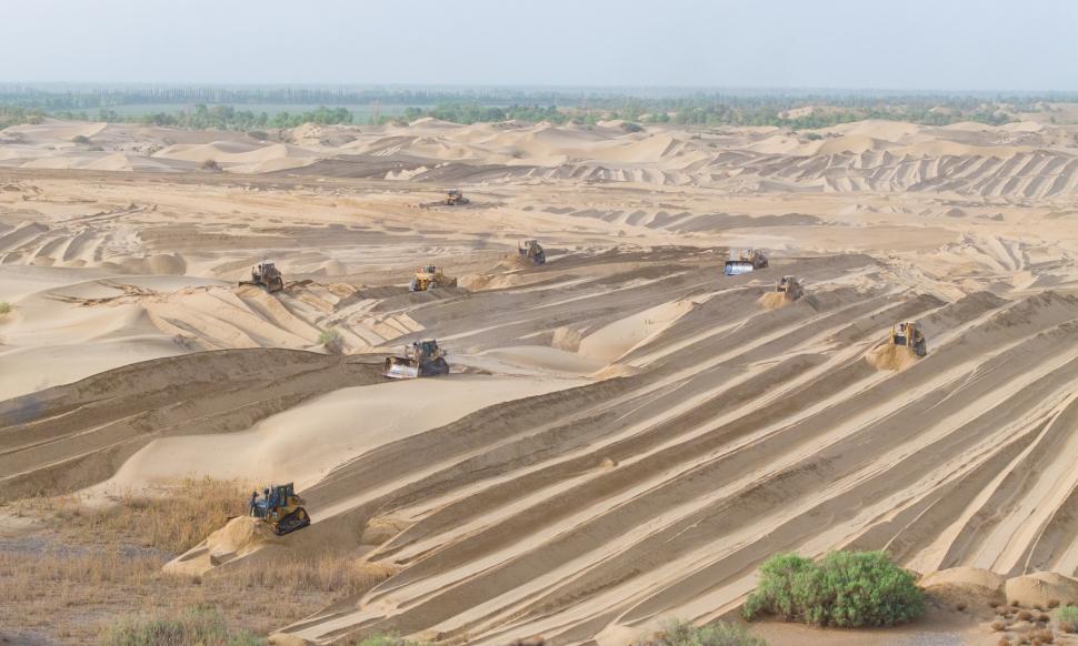 Marele Zid Verde. China a transformat deşertul Taklamakan într-un rezervor de dioxid de carbon 1045578