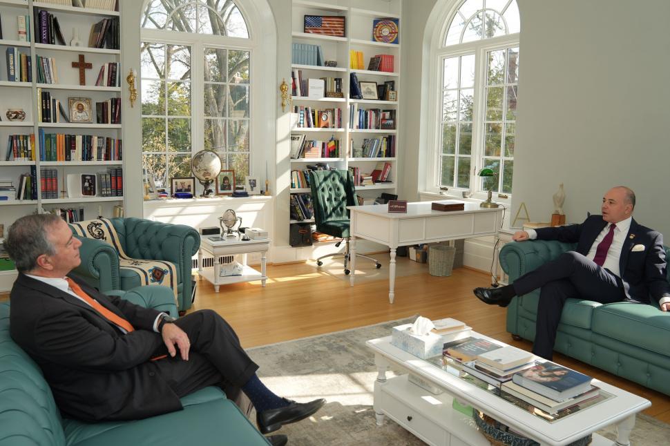 Andrei Muraru, întâlnire oficială cu Ambasadorul SUA desemnat în România: „Relaţia bilaterală este solidă şi orientată spre rezultate” 1045937