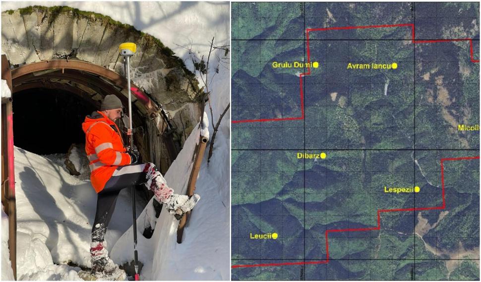Comoara de la Valea Leucii. Zăcăminte rare descoperite în vechile mine din Bihor. „Lumea din zonă își dorește să înceapă exploatarea” 1046060