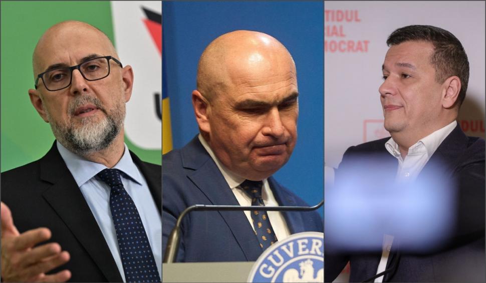 Premierul se confruntă cu opoziția PSD și UDMR la măsurile de austeritate